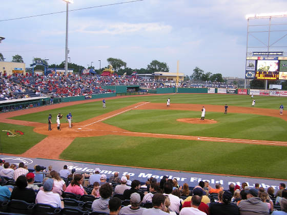 Game action - Medlar Field @ Lubrano Park