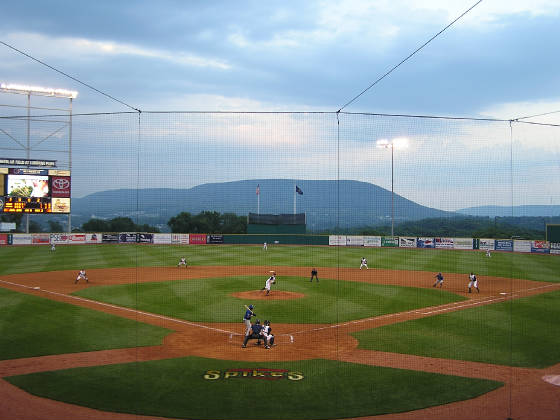 A Panoramic view of Medlar Field