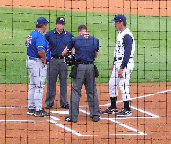 Exchanging the Line Ups - Lubrano Park @ Medlar